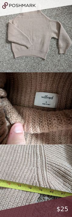 Wilfred Wool Sweater Wool Sweaters, Wool