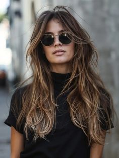 49 Stunning Summer Haircuts with Long Layers to Inspire Your Next Look Edgy Haircuts, Summer Haircuts, Hair Envy, Long Hair Cuts, Layered Haircuts, Hair Dos, Layered Hair