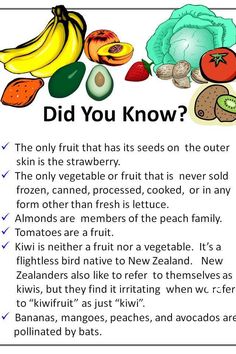 Odd Facts, Fruit Facts, Pinterest Food, Health Facts Food, Fun Fact Friday, Healthy Facts, Kids Healthy, Did You Know Facts