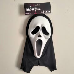 Scream Ghost Face Horror Mask As Seen In The Movie "Scream" New With Tags The Icon Of Halloween Fun World Div., Easter Unlimited Inc. 15+ 2022 Ghost Face Mask, Scream Mask, Horror Mask, Horror Masks, Green One Piece, Fun World, Ghost Face, Disney Holiday, Scary Movie