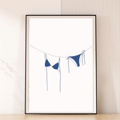 Add a splash of tropical fun to your space with this delightful digital wall art featuring a Navy blue bikini hanging. This playful piece embodies the carefree and sunny spirit of beach life, making it a perfect addition to any room. How to Download Digital Art Prints: https://help.etsy.com/hc/en-us/articles/115013328108-How-to-Download-a-Digital-Item?segment=shopping IMPORTANT INFORMATION: -This is a digital product; no physical item will be shipped. -Your purchase includes only digital files. Cobalt Blue Wall Art, Pottery Styles, Navy Wall Art, Trendy Room Decor, Trendy Room, Navy Blue Bikinis, College Dorms, College Room, Dorm Ideas