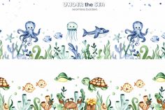 under the sea wallpaper border