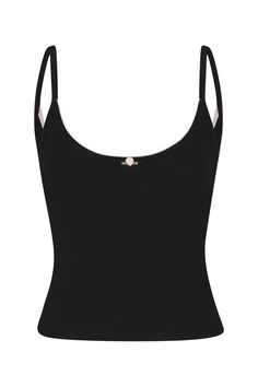 SCOOP BACK CAMI IN ONYX – RAT BOI Rat Boi, Wag Dr, Black Rat, Digital Wardrobe, Blue Cami, Cherry Baby, Cotton Camisole, Blue Cherry, Expensive Taste