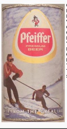 Rare Phieffer's  Beer  - 1960 Beer Advertisement, Liquor Drinks, Beer Cans