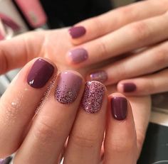 Feb Gel Nails, February Nail Inspo 2024, Old Lady Nails, February Dip Nails, Dark Gel Nails, Dark Pink Nails, Butterfly Nail Designs, Happy Nails