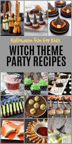 halloween fun for kids witch theme party recipes