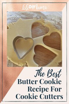 the best butter cookie recipe for cookie cutters