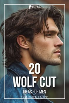 Beauty and Makeup: #beauty, #makeup, #skincare, #haircare Wolf Haircut Men, Blonde Chunks, Cool Boys Haircuts, Mullet Haircut, Men's Long Hairstyles, Men Haircut Styles, Step By Step Hairstyles, Wolf Cut, Corte De Cabelo Masculino