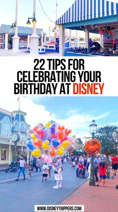 22 Tips for Celebrating Your Birthday at Disney Disney Birthday Trip, Birthday At Disneyland, Disney World Birthday, Disney World With Toddlers, Disney Names, Disneyland Birthday, Disney World Florida, Disney Birthday