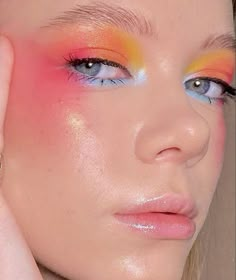 Colored Eyeshadow, Show Makeup, Eye Makeup Art