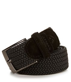 From Cremieux&#x2C; this belt features: Braided stretch elastic construction35mm wideSuede leather tips and tabsFinished buckleSpot cleanImported. Mens Luxury Fashion, Stretch Belt, Saint Tropez, Dillard's, Suede Leather, Clothing Accessories, Braids, Mens Accessories, Buckle