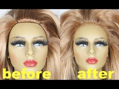 How To Make A Wig Look Natural, Synthetic Wig Hacks, Styling A Wig, Style A Wig, Cosplay Hacks, Hair Extensions Tutorial