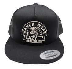 PRICES MAY VARY. 100% Cotton Imported Snap closure Machine Wash Black front and Black mesh back. 4 crown. TRW Arrowhead Patch. Snapback." Modern Cowboy, Ranch Wear, J Black, Men Baseball Cap, Black Patch, Western Hats, Black Mesh, Western Wear, Hats For Men