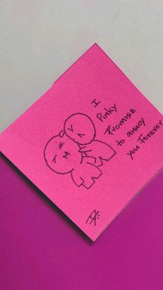 a pink piece of paper with writing on it that says i love baby koala