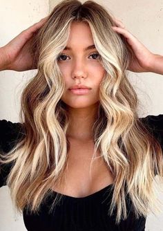 Hire Cut Women, Hire Cut, Long Balayage, Perfect Blonde Hair, Balayage Hairstyles, Best Face, Hairdo For Long Hair, Long Hair Girl