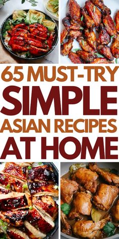 Looking for the best fall recipes? Discover 65 easy Asian recipes you need to try! From easy Asian recipes with rice to quick and easy Asian dinner recipes for the family, there's something for everyone. Enjoy easy Asian recipes healthy dinner options or indulge in easy Asian recipes desserts. Try easy Asian recipes ground beef for hearty meals or easy Asian recipes shrimp for a seafood twist. Whether you need easy Asian recipes appetizers or easy Asian recipes for kids, this collection offers easy Asian inspired recipes for every occasion. Perfect for easy Asian recipes meal prep, easy Asian recipes potluck, and even easy Asian recipes crock pots. Get cooking with easy Asian recipes videos for step-by-step guidance. The ultimate Asian fall recipe for dinner, breakfast, or even lunch. Try Easy Asian Dinner Recipes, Easy Asian Recipes Healthy, Simple Asian Recipes, Easy Asian Dinner, Asian Recipes Healthy, Recipes Potluck, Easy Asian Dishes, Recipes With Rice, Authentic Asian Dishes