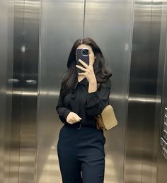 Girl Picturing, Exam Outfit, Hairstyle Asian, Tops Classy, Casual College Outfits, Business Casual Outfits For Work, Everyday Fashion Outfits, Casual Day Outfits, Classy Work Outfits