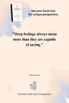 Looking for quotes that resonate with your deepest emotions? Check out best quotes about deep feelings that capture the complexity of love, loss, joy, and sorrow. Perfect for those moments when you need words that truly understand and express what you’re going through. These quotes are ideal for sharing with friends, adding to your journal, or reflecting on during quiet moments. Let these heartfelt words provide comfort, connection, and a sense of understanding as you navigate your emotions.