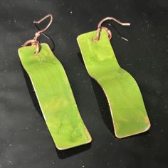 Thank You For Looking At These Green Patina Pure Copper Earrings I May Be Able To Make A Similar Pair If This Sells. Please Allow For Slight Differences 3" X.0.5 3" From Top Of Earrings To The Bottom Of The Drop Green Chandelier Earrings, Yoga Earrings, Victorian Boho, Green Chandeliers, Make From Scratch, Patina Earrings, Silver Star Earrings, Rustic Earrings, Green Patina