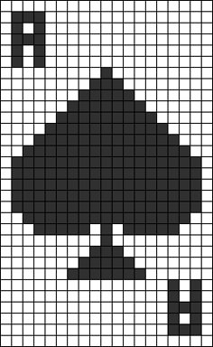 a cross stitch pattern with the shape of a skull on it's face in black and white