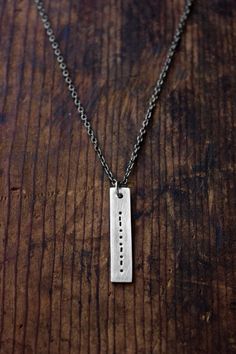 http://www.ringtoperfection.com/mens-necklaces/ Unique Mens Necklace, Samuel Morse, Code Morse, Morse Code Necklace, Message Necklace, Gold Chains For Men, Morse Code, Unisex Jewelry