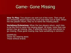 the words game - gone missing are written in two different languages, and they appear to be