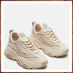 POSSESSION NATURAL MULTI - Women's Shoes - Steve Madden Canada Steve Madden Possession, Steve Madden Sneakers, Dad Sneakers, Street Style Edgy, Workout Shoes, Trending Sneakers