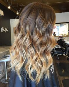 Light Brown Balayage, Balayage Blond, Ombre Blond, Blonde Balayage Highlights, Brown Ombre Hair, Hairstyle Idea, Ombre Hair Blonde