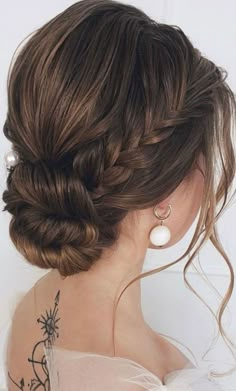 Long Hairstyle Ideas, Wedding Hair Up, Up Dos For Medium Hair, Wedding Hair Ideas, Updo Hairstyle, Updos For Medium Length Hair, Long Hairstyle, Braided Hairstyles Updo