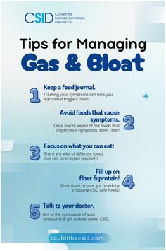 If you've been experiencing gas and bloat, constantly feeling sick, digestive issues, or an intolerance to sugars, you could be suffering from Congenital Sucrase-Isomaltase Deficiency (CSID). CSID is a rare inflammatory disorder that causes malabsorption of nutrients due to an abnormal function in the small intestine. Learn more about CSID and if your symptoms could be a sign of this condition.