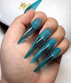 @angelic_vanity Nails Yellow, Stiletto Nail Art, Drip Nails, Stiletto Nails Designs, Jelly Nails, Gel Nail Designs