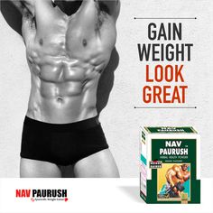 An Ayurvedic weight gainer that helps you to gain weight safely and in a right manner. Shop Now- http://www.navpaurush.com/ #health #ayurveda #NavPaurush