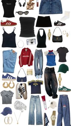 00s Mode, Look Adidas, Outfit Inspo Casual, Trendy Short Hair, Clothes And Shoes, Neue Outfits, Swaggy Outfits, Simple Trendy Outfits