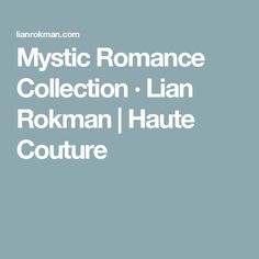 the cover for mystic romance collection, featuring roman - language text and an image of a