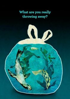 Conservation Art, Ocean Pollution, Love The Earth, Marine Conservation, Ocean Conservation, Art Et Illustration