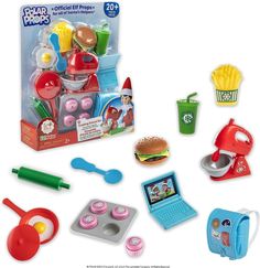 play - doh kitchen playset with laptop and accessories for kids to make their own meals