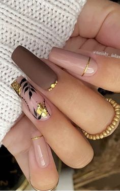 Nail Art For Beginners, Pretty Nail Art Designs, Beauty Nail, Fall Nails