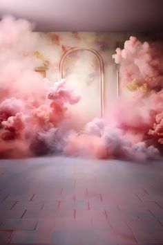 Photograph Background Studio, Saved Wallpaper, Cloud Backdrop, Gold Clouds, Pink Church, Dreamy Backdrop, 33rd Birthday, Pink Cloud, Nails Today