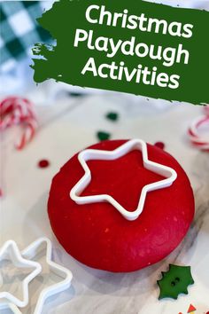 christmas playdough activities for kids to make