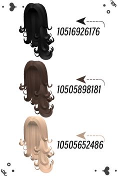 Roblox Code Brown Hair, Berry Avenue Codes Curly Hair, Curly Hair Berry Avenue Codes, Berry Avenue Curly Hair Codes, Roblox Curly Hair Codes, Curly Hair Codes Berry Ave, Hair Id Codes, Y2k Popstar, 2000s Hair