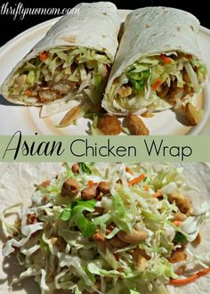 If you are looking for a super easy lunch time recipe, or a great meal for a busy weeknight, try these Asian Chicken Wraps. You can really use any type of chicken in them, but we used Milford Valley Chicken Strips to keep it really simple! The chicken strips add a nice crunch to the … Wraps Lunch, Super Easy Lunch, Chicken Salad Wrap Recipe, Easy Asian Chicken, Asian Chicken Wraps, Salad Roll, Chicken Salad Wrap, Asian Chicken Salads, Chicken Wrap Recipes