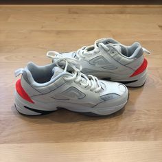 Excellent Used Condition. Nike M2k, Shoes Nike, Gray White, Nike Shoes, Nike Women, Size 7, Women Shoes, Nike, Women Shopping