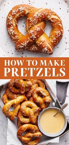 the pretzels are ready to be eaten