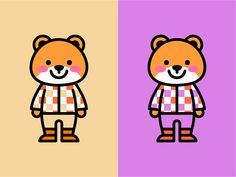 Happy Bears by Sander de Wekker on Dribbble