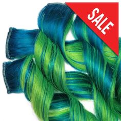 blue and green hair Root Smudge, Bleaching Your Hair, Root Color, Effortless Hairstyles, 100 Remy Human Hair, Clip In Hair, Mermaid Hair, Clip In Hair Extensions, Remy Human Hair