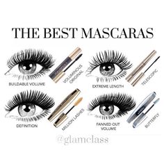 Best Mascaras, Maskcara Makeup, Mascara Tips, Beauty Tips For Face, Best Mascara, Mascara Lashes, Which One Are You, Makeup Skin Care