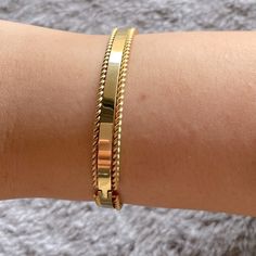 Gold Plated Over Stainless Steel 7in Elegant Double Band Metal Bracelets, Elegant Double Band Metal Bracelet, Elegant Gold Metal Wrap Bracelet, Classic Gold Adjustable Braided Bracelets, Classic Gold Braided Adjustable Bracelet, Classic Adjustable Gold Braided Bracelets, Gold Double Band Bracelets, Metal Braided Bangle Bracelets, Abalone Bracelet