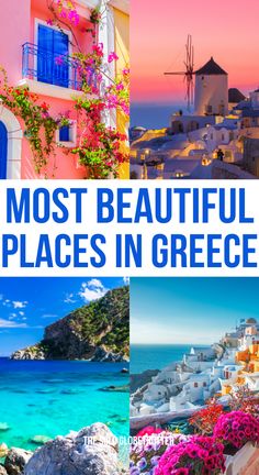 35 Most Beautiful Places in Greece For an Ultimate Bucket List. Whether you are looking for the best places to visit in Greece for your next trip or want some Greece travel inspiration for adding to your travel bucket list, I got you covered. Hop in with me with your cuppa to discover gorgeous Greece, also one of the world’s top destinations among the romantics.

I have categorized the post into sections – cities and towns, beautiful Greek Islands, and fairytale villages in Greece Best Greece Vacation, Bucket List Greece, Best Places To Go In Greece, Best Places To Travel In Greece, Grece Travel, Greece Places To Visit, Trips To Greece, Travel In Greece, Best Places In Greece