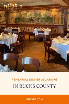 an image of a restaurant setting with white tablecloths and place settings on the tables