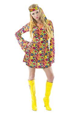 #BEAUTY ,#REALATIONSHIPS #Fashion #Outfits #Winter Outfits #Animals Costume Fleur, Hippy Costume, 1960s Outfit, Flower Power Dress, 1960s Hippie, Flower Power Hippie, 60s Hippie, Leading Women, Womens Costumes